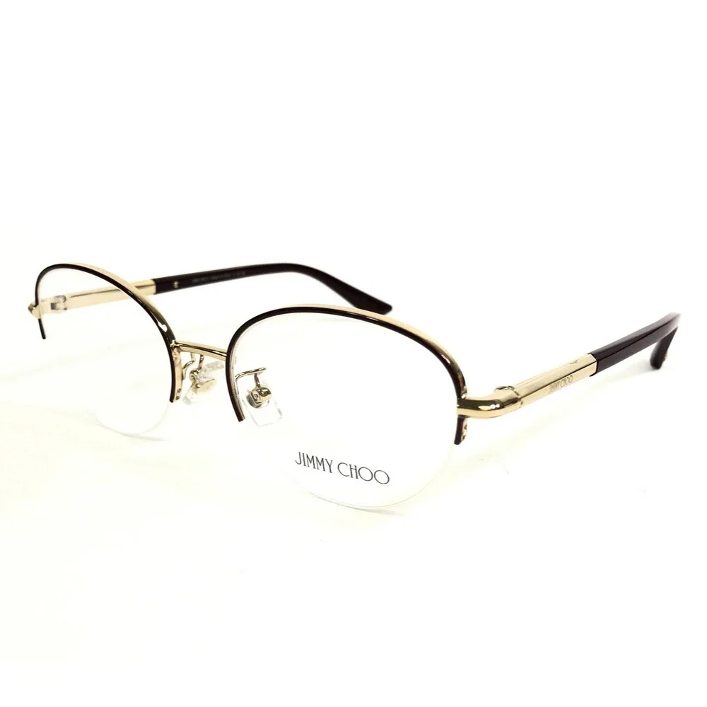 Jimmy Choo Eyeglasses Frames JC2014D 3025 Red Gold Round Asian Fit 51-17-140